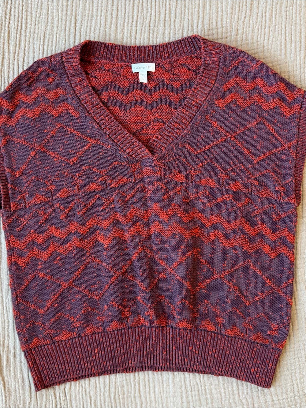 Women’s garnet hill vintage style vest